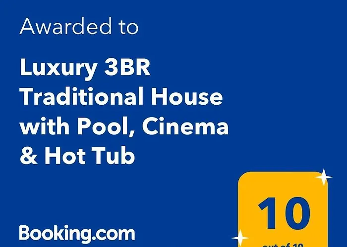 Narcisa - Luxury 3br Traditional House With Pool, Cinema & Hot Tub * Xagħra